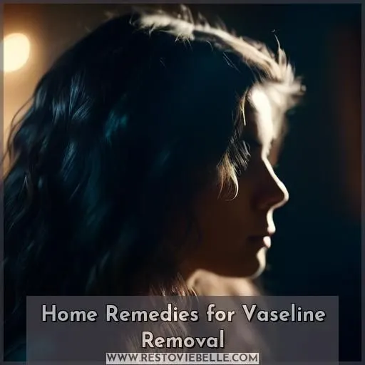 Home Remedies for Vaseline Removal