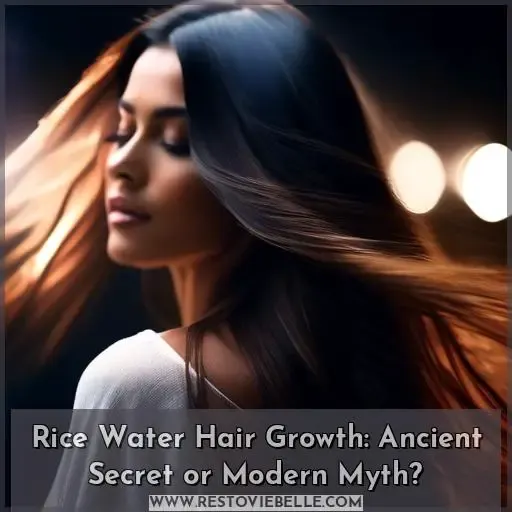 how long does it take for rice water to grow your hair