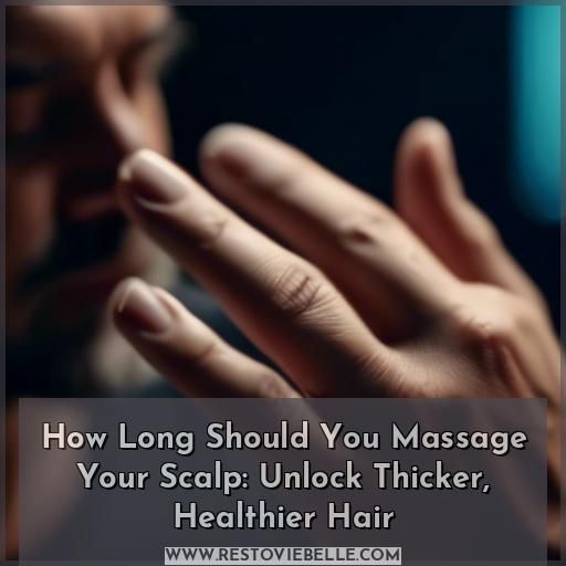 how long should you massage your scalp how long should you massage your scalp