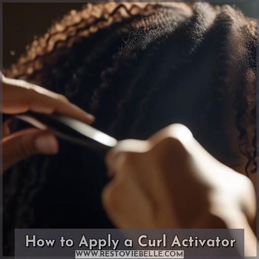 How to Apply a Curl Activator