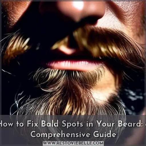how to fix bald spots in beard
