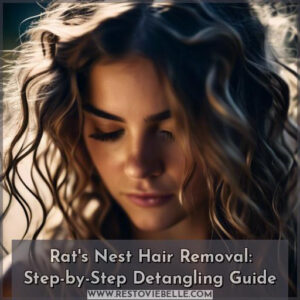 how to get a rats nest out of your hair