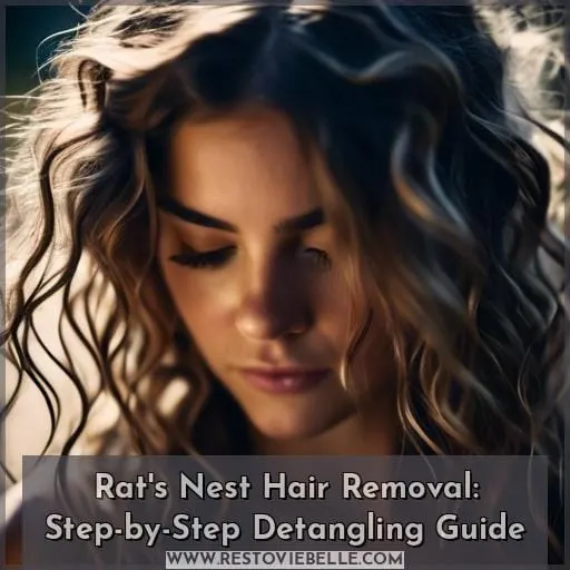 how to get a rats nest out of your hair