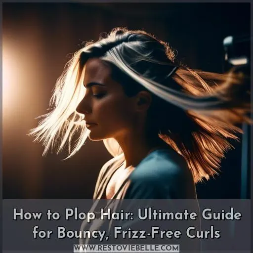 how to plop hair