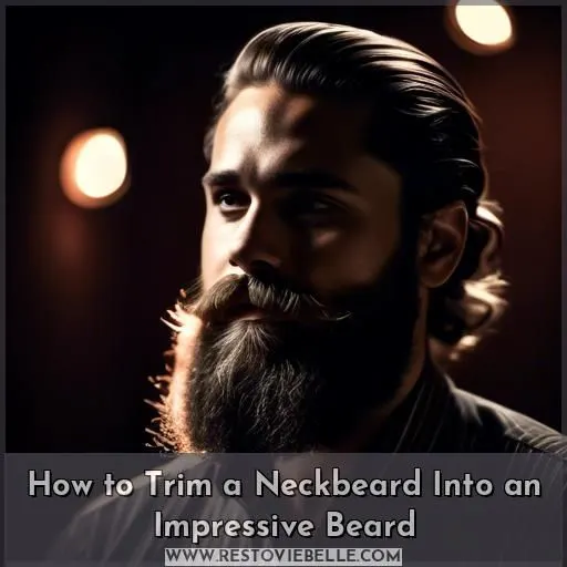 How to Trim a Neckbeard Into an Impressive Beard