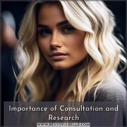 Importance of Consultation and Research