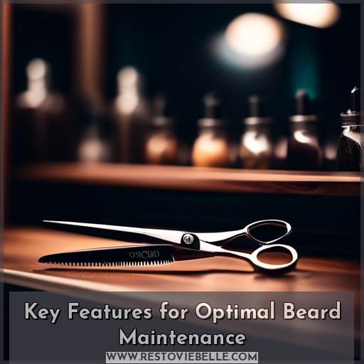 Key Features for Optimal Beard Maintenance