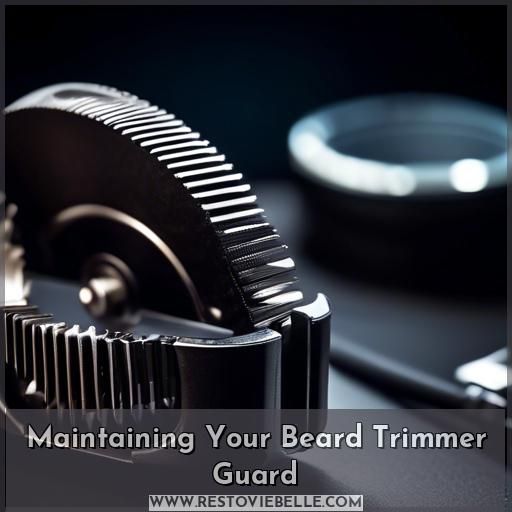 Maintaining Your Beard Trimmer Guard