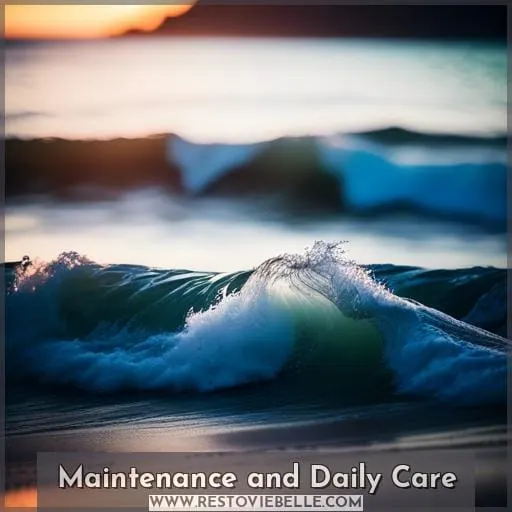 Maintenance and Daily Care
