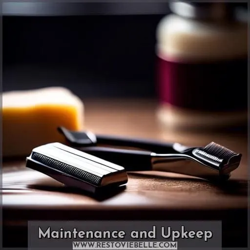 Maintenance and Upkeep