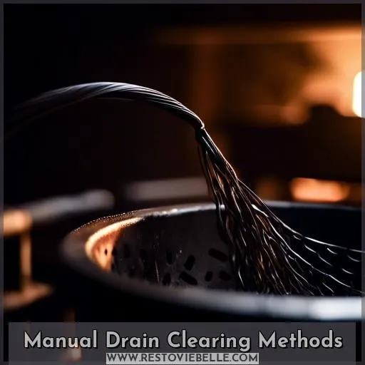 Manual Drain Clearing Methods