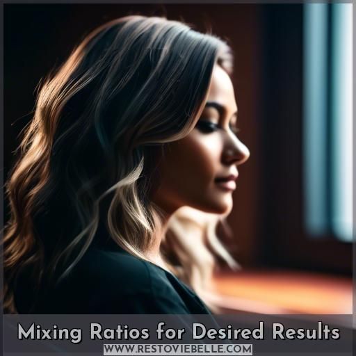 Mixing Ratios for Desired Results