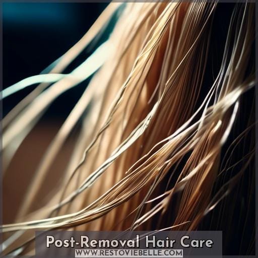 Post-Removal Hair Care