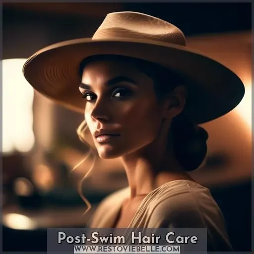 Post-Swim Hair Care