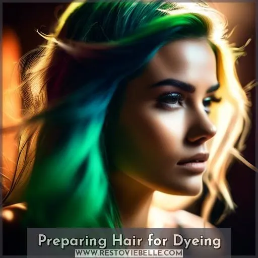 Preparing Hair for Dyeing