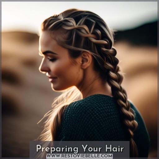 Preparing Your Hair Preparing Your Hair