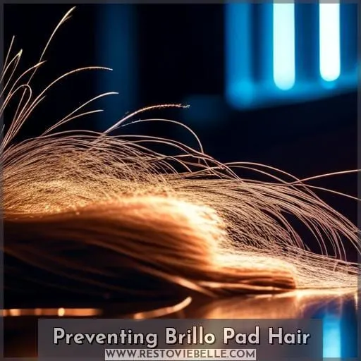 Preventing Brillo Pad Hair