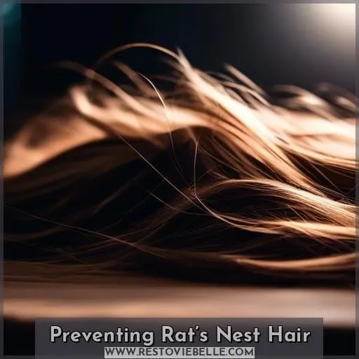 Preventing Rat’s Nest Hair