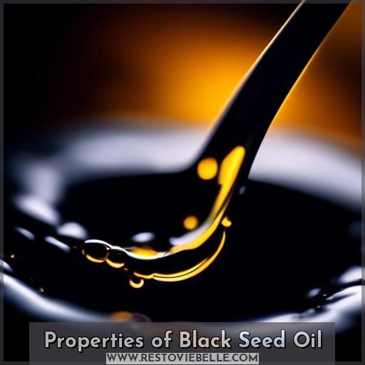 Properties of Black Seed Oil Properties of Black Seed Oil