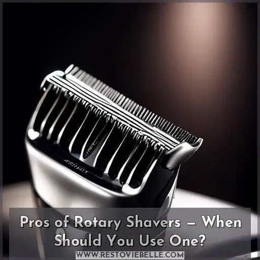 Pros of Rotary Shavers — When Should You Use One