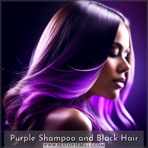 Purple Shampoo and Black Hair