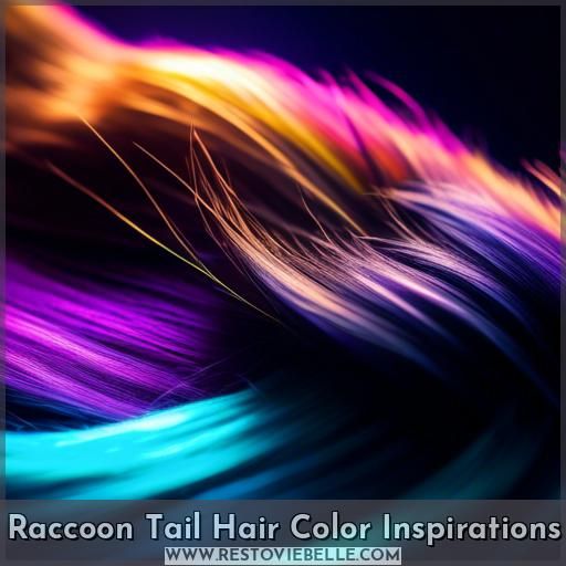 Raccoon Tail Hair Color Inspirations