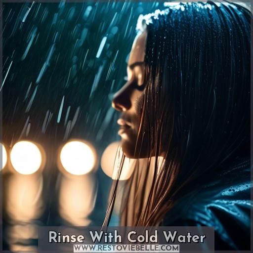 Rinse With Cold Water