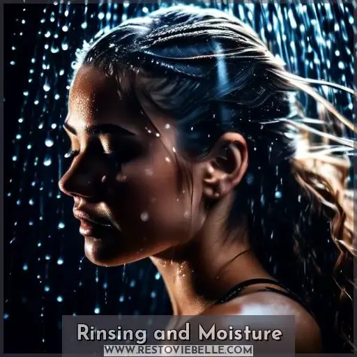 Rinsing and Moisture
