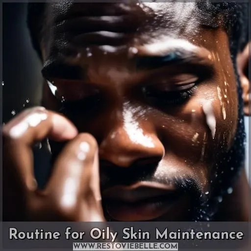 Routine for Oily Skin Maintenance