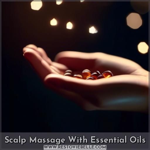 Scalp Massage With Essential Oils