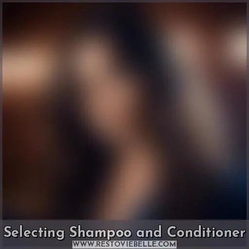 Selecting Shampoo and Conditioner