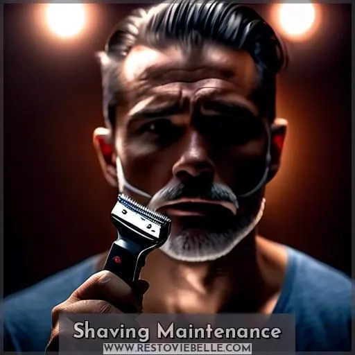 Shaving Maintenance