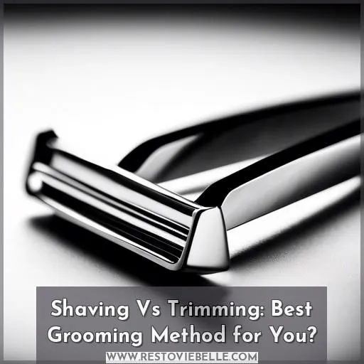 shaving vs trimming