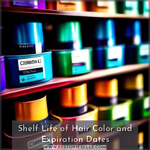 Shelf Life of Hair Color and Expiration Dates