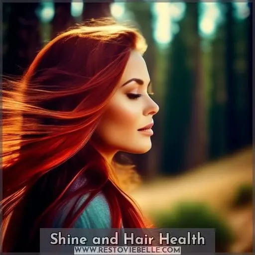 Shine and Hair Health