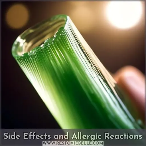 Side Effects and Allergic Reactions