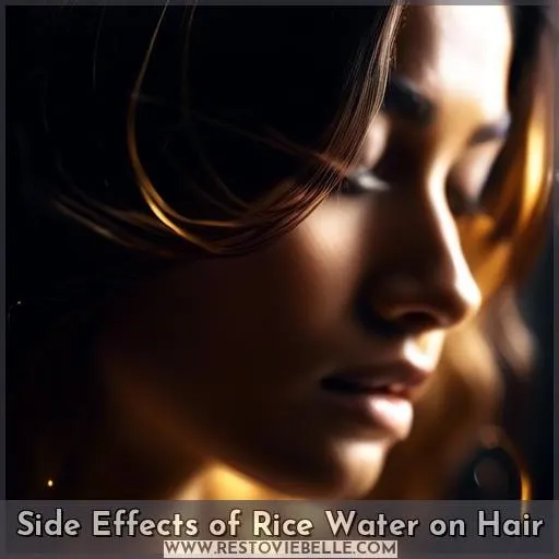 Side Effects of Rice Water on Hair