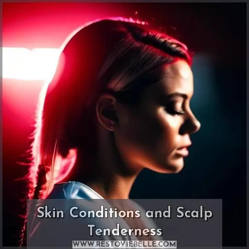 Skin Conditions and Scalp Tenderness