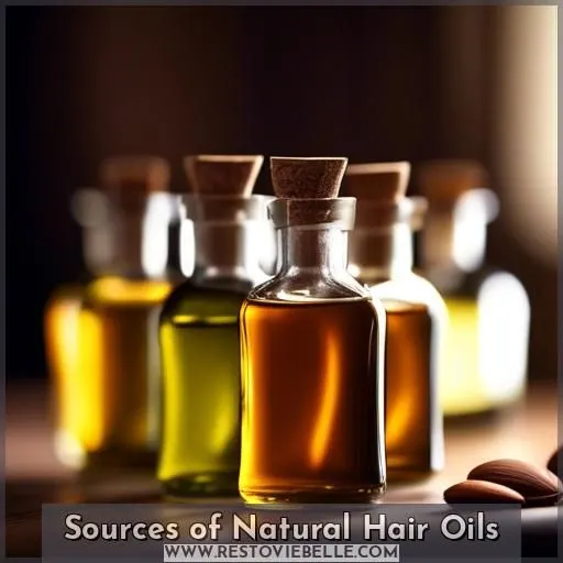 Sources of Natural Hair Oils