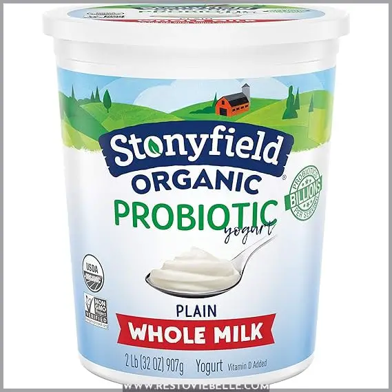 Stonyfield Organic Whole Milk Probiotic