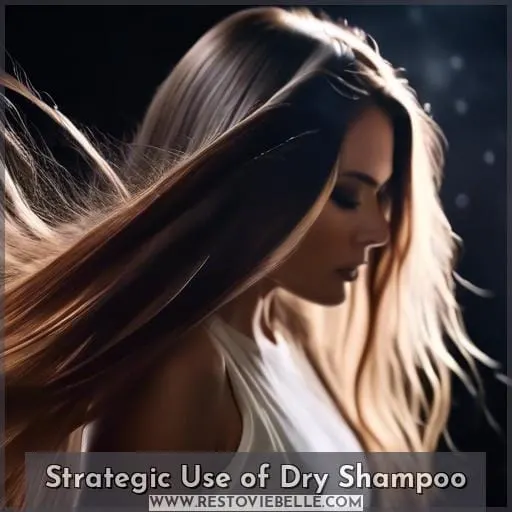 Strategic Use of Dry Shampoo