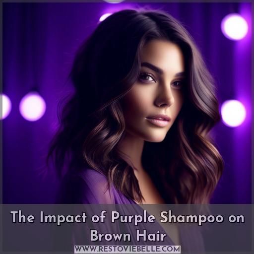 The Impact of Purple Shampoo on Brown Hair