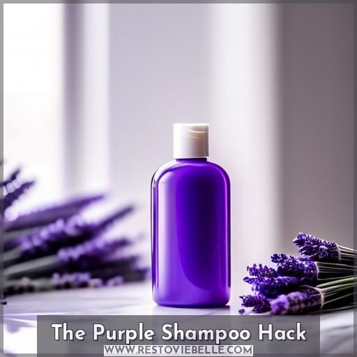 The Purple Shampoo Hack