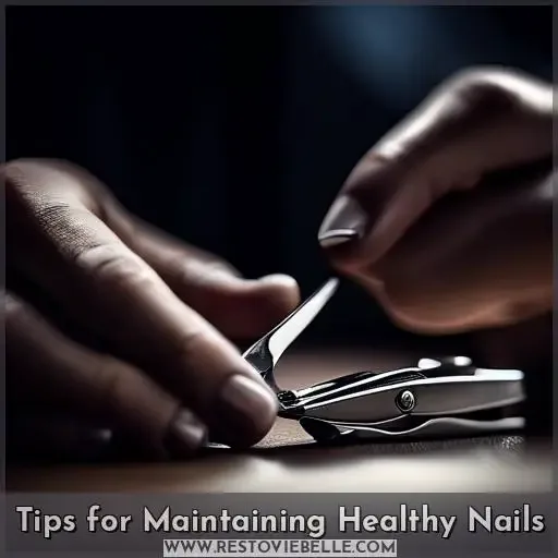Tips for Maintaining Healthy Nails