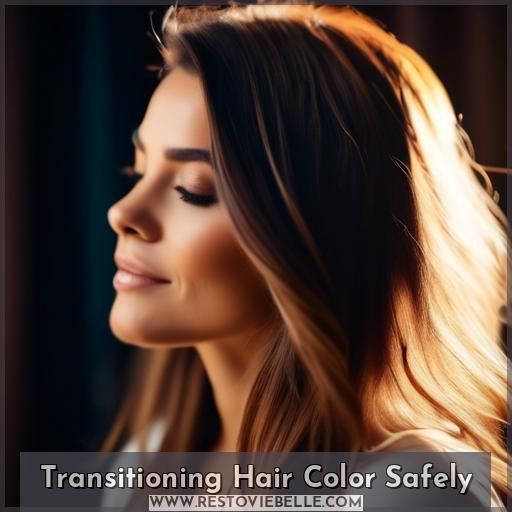 Transitioning Hair Color Safely