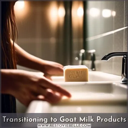 Transitioning to Goat Milk Products