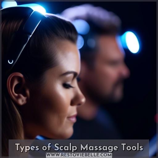 Types of Scalp Massage Tools