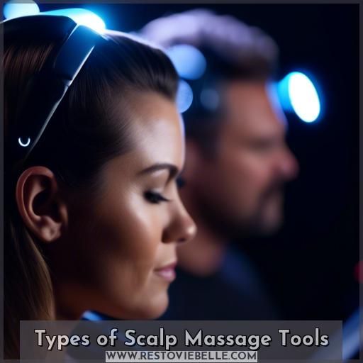 Types of Scalp Massage Tools Types of Scalp Massage Tools