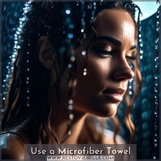 Use a Microfiber Towel Use a Microfiber Towel