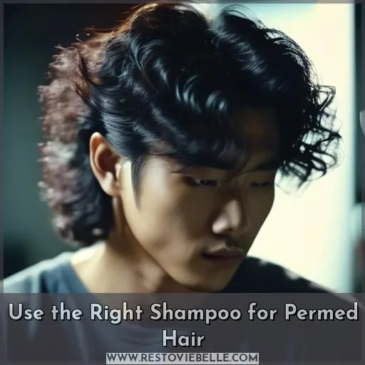 Use the Right Shampoo for Permed Hair